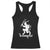 Mythical Krampus Racerback Tank Top Scary Christmas Horror Occult Holiday Eastern Folklore