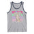 Retro Coquette 100 Days Of School Tank Top for Schoolgirls Teacher