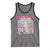 Retro Coquette 100 Days Of School Tank Top for Schoolgirls Teacher