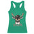 Bucked' 100 Days Of School Racerback Tank Top Deer Student Boy Girls 100th Day