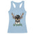 Bucked' 100 Days Of School Racerback Tank Top Deer Student Boy Girls 100th Day