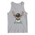 Bucked' 100 Days Of School Tank Top Deer Student Boy Girls 100th Day