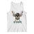 Bucked' 100 Days Of School Tank Top Deer Student Boy Girls 100th Day