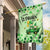 Happy St Patrick's Day Gnomes Welcome Garden Flag Lucky Shamrock Gnomies Patio Decor