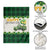 Happy St Patrick's Day Lucky Shamrocks Truck Garden Flag Welcome Green Buffalo Plaid Yard Patio Decor