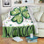 Lucky Shamrock Welcome Throw Blanket Green Dot Clover St. Patrick's Day Outdoor Decor