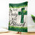 Christian Lucky Shamrocks Throw Blanket Not Lucky Just Blessed Buffalo Plaid