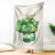 Lucky Irish Shamrocks Mason Jar Throw Blanket Clovers St. Patrick’s Day Welcome Yard Decor