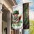 St. Patrick's Day Squirrel Leprechaun Welcome Garden Flag Lucky Shamrocks Pot of Gold