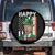 Funny Biden St Patricks Day Spare Tire Cover Happy 4th Of Easter American Irish Flag Shamrock