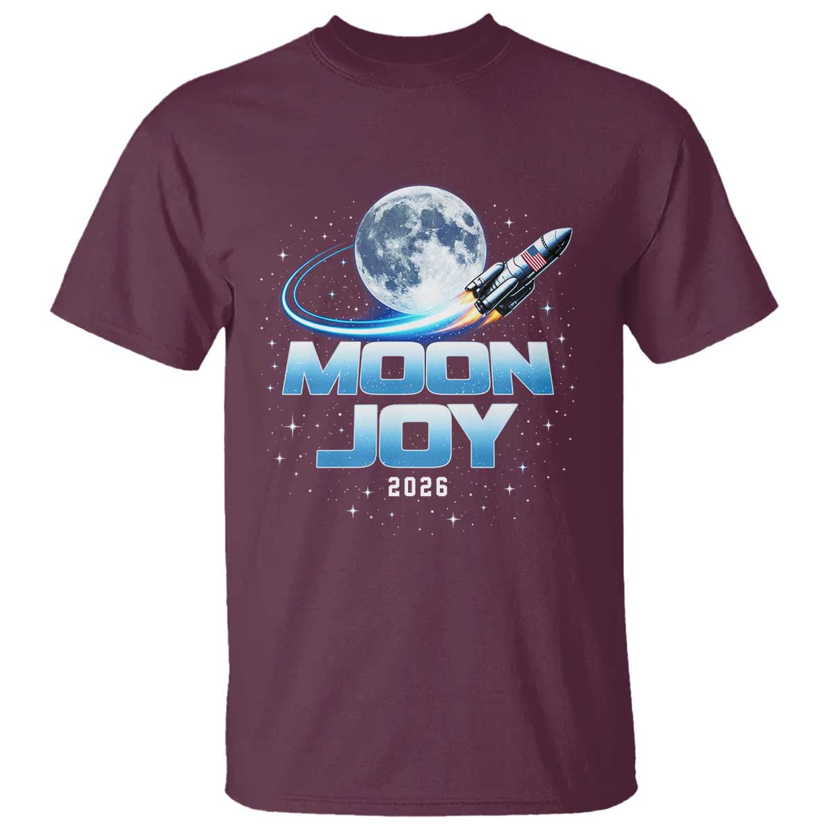 Celestial Moon Joy 2026 T Shirt Rocket Launch '26 Lunar Mission Celebration