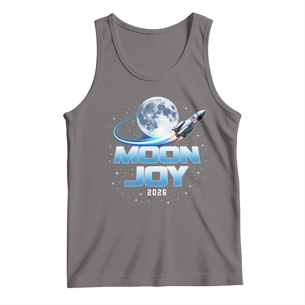 Celestial Moon Joy 2026 Tank Top Rocket Launch '26 Lunar Mission Celebration