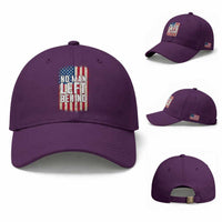 No Man Left Behind Patriotic Baseball Cap Distressed American Flag
