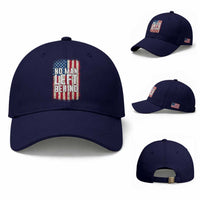 No Man Left Behind Patriotic Baseball Cap Distressed American Flag