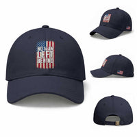 No Man Left Behind Patriotic Baseball Cap Distressed American Flag