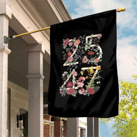 2547 Wildflower Floral Graphic Garden Flag Subtle Coded 25th Amendment Political Satire Aesthetic