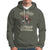 American Veteran Hoodie I Am Not A Hero Or Legend Bald Eagle - Wonder Print Shop