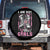 Female Veteran Spare Tire Cover I Am Not Most Girls American Flag Combat Boots And Dog Tags