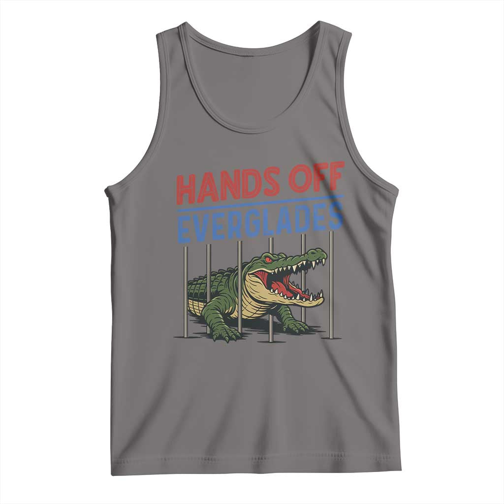 Hands Off Everglades Tank Top Alligator Protest - Wonder Print Shop