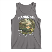 Hands Off Our Everglades Tank Top Vintage Alligator Swamp - Wonder Print Shop