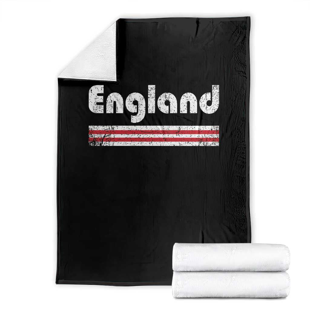 Vintage England Retro Distressed Graphic Throw Blanket Patriotic English Heritage Pride Souvenir