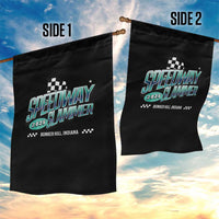 Speedway Slammer 2025 Garden Flag Bunker Hill Indiana - Wonder Print Shop