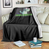 Funny Lizard Lizard Lizard Throw Blanket Weirdcore Gecko Meme - Wonder Print Shop