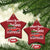 Funny Xmas Teacher Christmas Ornament Jolliest Bunch Of Teachers This Side Of The Hallway Xmas PJ Gift - Wonder Print Shop