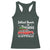 Funny Christmas Teacher Racerback Tank Top Jolliest Bunch Of Teachers This Side Of The Hallway Xmas PJ Gift