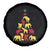 South Africa Elephant Christmas Tree Spare Tire Cover Safari Animals Xmas