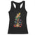 Giraffe Christmas Tree Racerback Tank Top Funny Xmas Giraffes Lover Gift