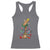 Giraffe Christmas Tree Racerback Tank Top Funny Xmas Giraffes Lover Gift