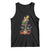 Giraffe Christmas Tree Tank Top Funny Xmas Giraffes Lover Gift