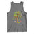 Christmas Palm Tree Tank Top Xmas Lights Tropical Hawaiian Holidays