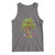 Christmas Palm Tree Tank Top Xmas Lights Tropical Hawaiian Holidays