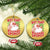 Funny Santa Rizz Xmas Christmas Ornament Got That Rizzmas Spirit Retro Groovy - Wonder Print Shop