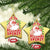 Funny Santa Rizz Xmas Christmas Ornament Got That Rizzmas Spirit Retro Groovy - Wonder Print Shop