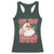 Funny Santa Rizz Christmas Racerback Tank Top Got That Rizzmas Spirit Retro Groovy