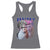 Funny Cat Emotion Meme Racerback Tank Top Huh Silly Sarcasm