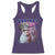 Funny Cat Emotion Meme Racerback Tank Top Huh Silly Sarcasm