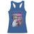 Funny Cat Emotion Meme Racerback Tank Top Huh Silly Sarcasm