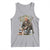 Funny Black Cat Tank Top Bruh Retro Cat Meme Graphic