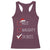 Nice Naughty Skibidi Racerback Tank Top Funny Christmas Santa List