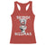 Funny Santa Rizz Christmas Racerback Tank Top Skibiti Toilet Rizzmas