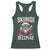 Funny Santa Rizz Christmas Racerback Tank Top Skibidi Rizzmas Gen Alpha Slang Cool Santa