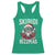 Funny Santa Rizz Christmas Racerback Tank Top Skibidi Rizzmas Gen Alpha Slang Cool Santa