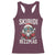 Funny Santa Rizz Christmas Racerback Tank Top Skibidi Rizzmas Gen Alpha Slang Cool Santa