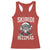 Funny Santa Rizz Christmas Racerback Tank Top Skibidi Rizzmas Gen Alpha Slang Cool Santa