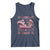 Groovy Pink Christmas Gingerbrad Tank Top Sleigh Girl Sleigh Festive Xmas Holiday Girls