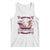 Groovy Pink Christmas Gingerbrad Tank Top Sleigh Girl Sleigh Festive Xmas Holiday Girls